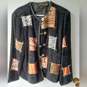 Boho Patchwork Allure Jacket